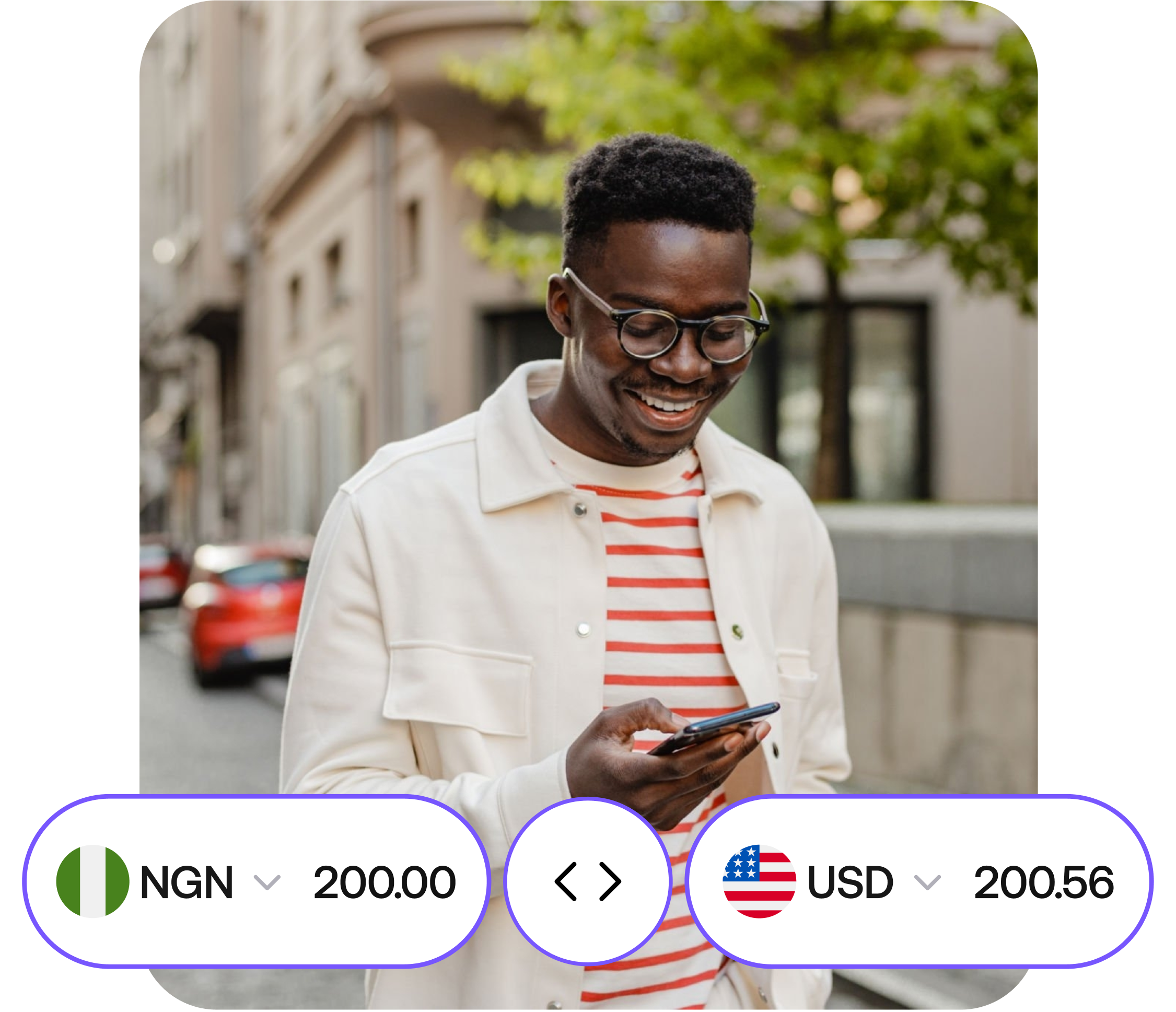 Send money to any Nigerian bank domiciliary account